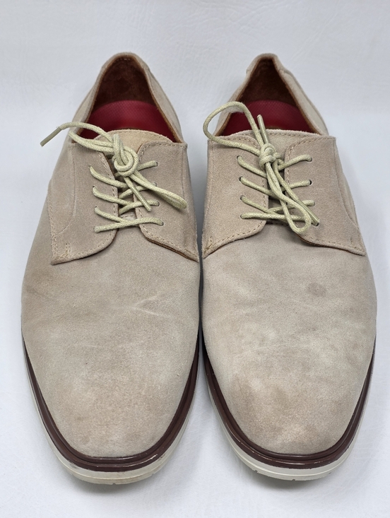 Stacy Adams Mens Lace Up Sandstone Suede Leather Shoes Size 11 M Pre Owned main image 6